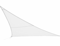 DLGTP Trojúhelníková terasová stínící plachta, 5 x 5 x 5 m, bílá