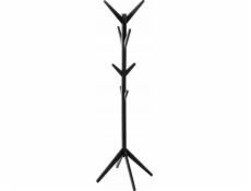 5five Dřevěné ramínko na šaty do předsíně, 178 cm, černé