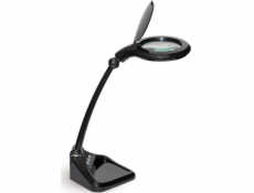 Stolní lampa Maul MAUL LED Lupenleuchte Iris stmívatelná černá