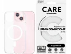 PanzerGlass CARE by PanzerGlass Urban Combat Case iPhone 15 6.1 MagSafe bílá/bílá 1417