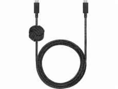 Kabel Native Union USB-C – USB-C 1,8 m černý (ACABLE-C-COS-NP)