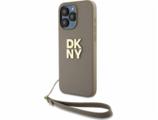 DKNY DKNY poutko na zápěstí Stock Logo - iPhone 15 Pro Max Case (béžové)