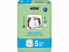 Muumi Muumi Baby, Ekologické plenkové kalhotky 5 (10-15kg), 38 ks.