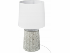 Stolní lampa Atmosphera Stolní a stolní lampa s keramickou základnou, trendy osvětlení ložnice se stínidlem