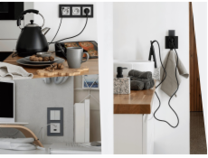 Kontakt-Simon Kontakt-Simon 55 TEK1W.01/111 CONTROL tlačítkový ovladač pro bezdrátové ovládání dalších zařízení Simon GO, ovládání chytrým telefonem, matně bílý modul