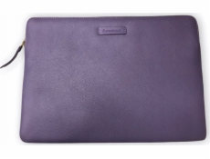 Taška dbramante Paris – Oblázkový celokožený obal pro Laptop 15  /MacBook Pro 16 2016 – Daybreak Purple
