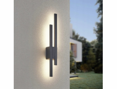 DELIGHT Trio Tawa 221460242 venkovní nástěnné svítidlo IP54 2x9W LED 3000K antracitové nástěnné svítidlo