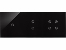 Kontakt-Simon dotykový panel Kontakt-Simon 54 Touch DSTR3134/73 tři moduly jedno dotykové pole dvě vertikální dotyková pole čtyři dotyková pole ztuhlá láva