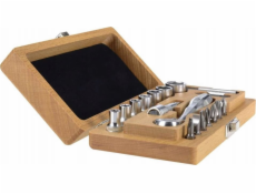 Sada nářadí Felo Sada 18 kusů nářadí v dřevěném boxu Felo XS Classic 1/4 Sada nářadí Felo Sada 18 kusů nářadí v dřevěném boxu Felo XS Classic 1/4