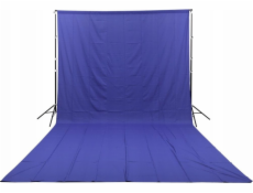 GlareOne GlareOne Blue Screen - modré látkové pozadí 3x6