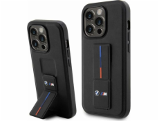 BMW Pouzdro BMW BMHCP14X22GSLK Apple iPhone 14 Pro Max černo/černé pevné pouzdro Grip Hot Stamp