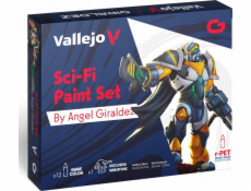 Vallejo Vallejo: 72 313 - Herní barva - Sci-Fi Paint Set (12x18 ml)