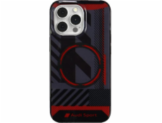 Audi Audi IML Sport MagSafe Case iPhone 13 Pro / 13 6.1 černo/černé pevné pouzdro AU-IMLMIP13P-RSQ/D2-BK