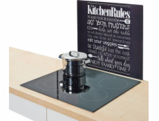 Zeller KUCHYŇSKÝ ŘÁD skleněná ochranná deska na sporák – velká, ZELLER