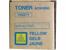 Toner Konica Minolta Originální toner Konica Minolta TN227Y, žlutý, 24000s, ACVH250, Konica Minolta Bizhub C257i, O Toner Konica Minolta Originální toner Konica Minolta TN227Y, žlutý, 24000s, ACVH250, Konica Minolta Bizhub C257i, O