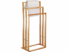 Bambusový věšák na ručníky Zeller, 42 x 24 x 81,5 cm