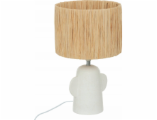 Stolní lampa Atmosphera Ceramic se stínidlem RAIA, 42 cm