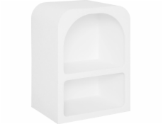 Atmosphera Nástěnná police bílá SOLEYA, 40 x 30 x 55 cm