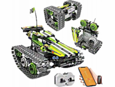 Robot pásového vozidla Teka Technical block R/C 3v1