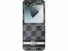 DKNY DKNY DKHCZF6PCPTSSK Z Flip6 F741 černá/černá Kostkovaný vzor Tištěné pruhy