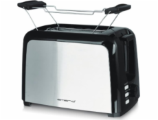 Toustovač Triton Emerio TO-123924 toustovač 7 2 caf. 750 W černá, nerezová ocel