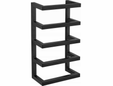 Wenko Věšák na ručníky z lakované oceli, matná černá, 4 police, FONDIRO, WENKO