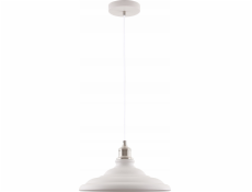 Aldex GTV Loret L OS-LOR-L-E27-00-DEC závěsné svítidlo závěsné 1x40W E27 bílá/stříbrná