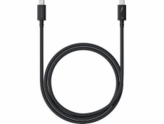 Satechi USB kabel Satechi USB-C / USB-C Thunderbolt 4 kabel 1m opletený černý