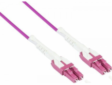 Alcasa LW-U830LC4 InfiniBand/optický kabel 30m 2xLC fialový