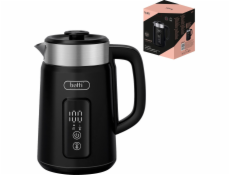 Kela KONVICE K-074ND LUIZ ČERNÁ 1,5L S TEPL. OVLÁDÁNÍ (40,50,60,70,80,90,100°C, DVOJITÉ STĚNY)