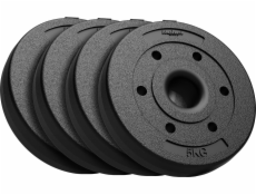 Rebel Bituminous set závaží 4x5kg, otvor 51mm - pro olympijské tyče, REBEL ACTIVE