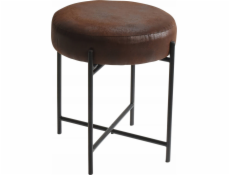 Home Styling Collection Kulatá stolička s kovovým rámem, O 36 cm
