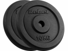 Rebel Active RBA-2129 Sada litinového závaží 2 x 10 kg