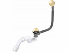 Tycner sifon Vanový sifon čištěný shora, click-clack, zlatý [1/20]