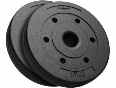 Rebel Bituminous set závaží 2x10kg, otvor 51mm - pro olympijské tyče, REBEL ACTIVE