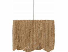 Stolní lampa Atmosphera JANICE, stínidlo z pletené juty, O 38 cm