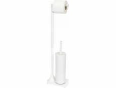 Wenko Stojan na toaletní kartáč s držákem na papír 2v1 HELLA