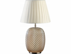 GTV stolní lampa GTV Muno OS-MUNO-05-DEC stolní lampa 1x25W E27 krémová/bílá