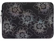 Kate Kate Spade New York Puffer Sleeve – obal na MacBook Pro 16 / Laptop 16 (Hollyhock Iridescent Black)