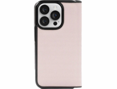 Incipio Kate Spade New York Wrap Folio Case – kožené flipové pouzdro iPhone 15 Pro (bledé Vellum)