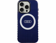 Audi Audi IML Big Logo MagSafe Case iPhone 15 Pro 6.1 modrý/námořnická modrá pevný obal AU-IMLMIP15P-Q5/D2-BE