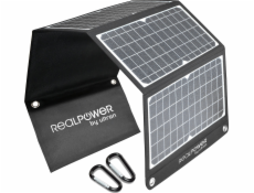 Solární nabíječka Realpower Solarpanel RealPower SP-30E 30 Watt 4 Panel Faltbar