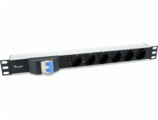 Equip Equip Steckdosenleiste 19(1HE)6fach Schuko power strip 1,8m Si kabel