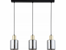 TKKRYWULT TK Lighting Sierra 6662 závěsná lampa 3x15W E27 grafit/zlato