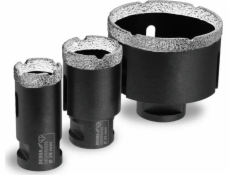 Sada diamantových korunek Dedra VB 3 ks. 28,35,68 mm