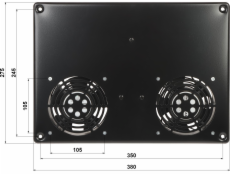 Delta VENTILÁTOROVÝ PANEL EPRADO-A19-2W DO RACKOVÉ SKŘÍNĚ