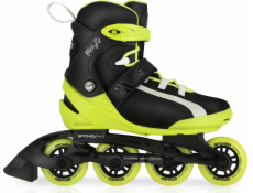 Rekreační kolečkové brusle Spokey MrsFIT lime vel. 37