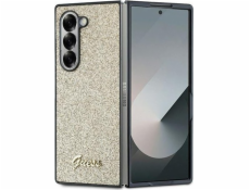 Guess Guess GUHCZFD6HGGSHD Z Fold6 F956 zlatá/zlatá 4G Glitter Script