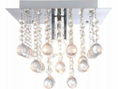 Reality Stropní svítidlo Reality Lancaster Crystal 627801-06 Stropní svítidlo 1x60W E27 Chrome