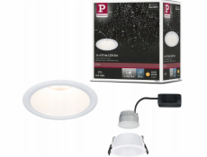Paulmann Vestavné svítidlo EBL COLE SET COIN 3-STEP DIM 6W 470lm 2700K IP44 230V matná bílá / hliník